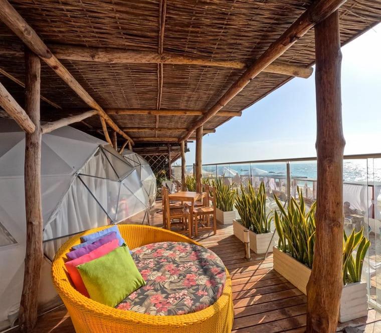 La Cabana Glamping Geronimo 플라야 블랑카 외부 사진